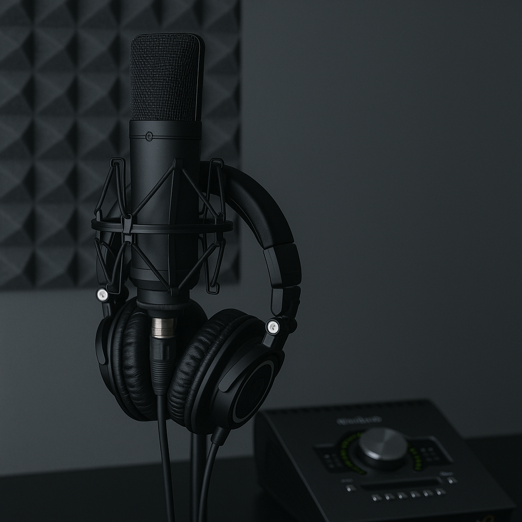 1-Hour Studio Recording Session – $40